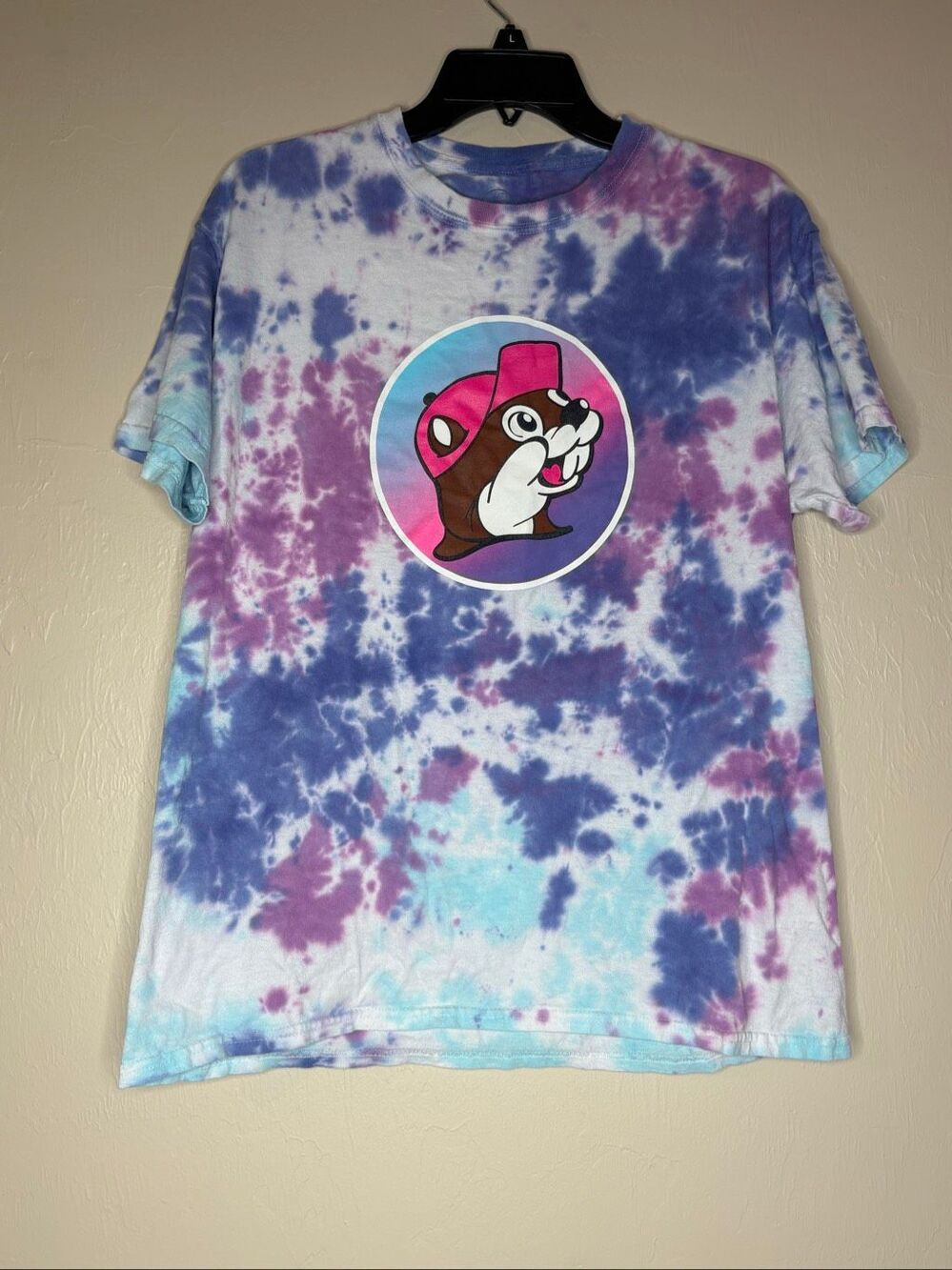 Buc-ee's Women's Tie Dye T-Shirt Take Me To Buc-ee's Road Trip Beaver Graphic Te